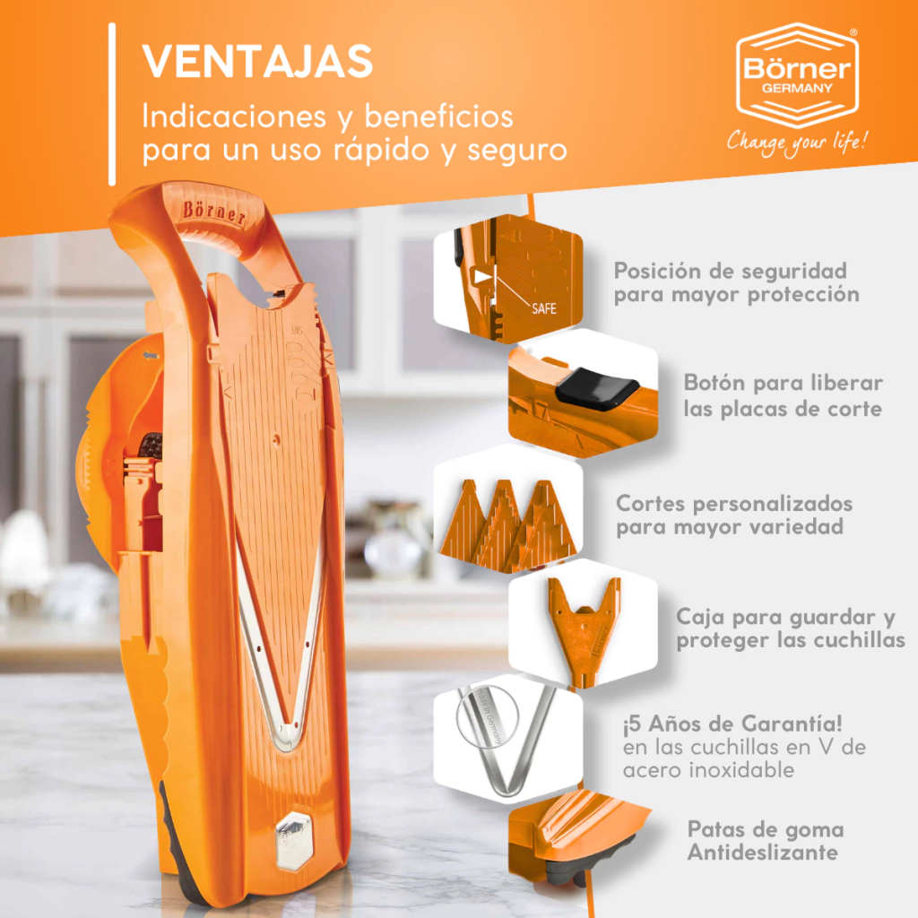 Mandolina Borner V5 PowerLine 18