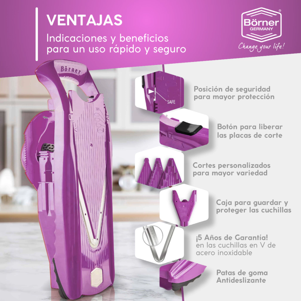 Mandolina Borner V5 PowerLine 32