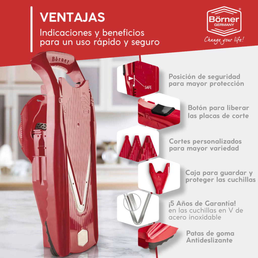 Mandolina Borner V5 PowerLine 4